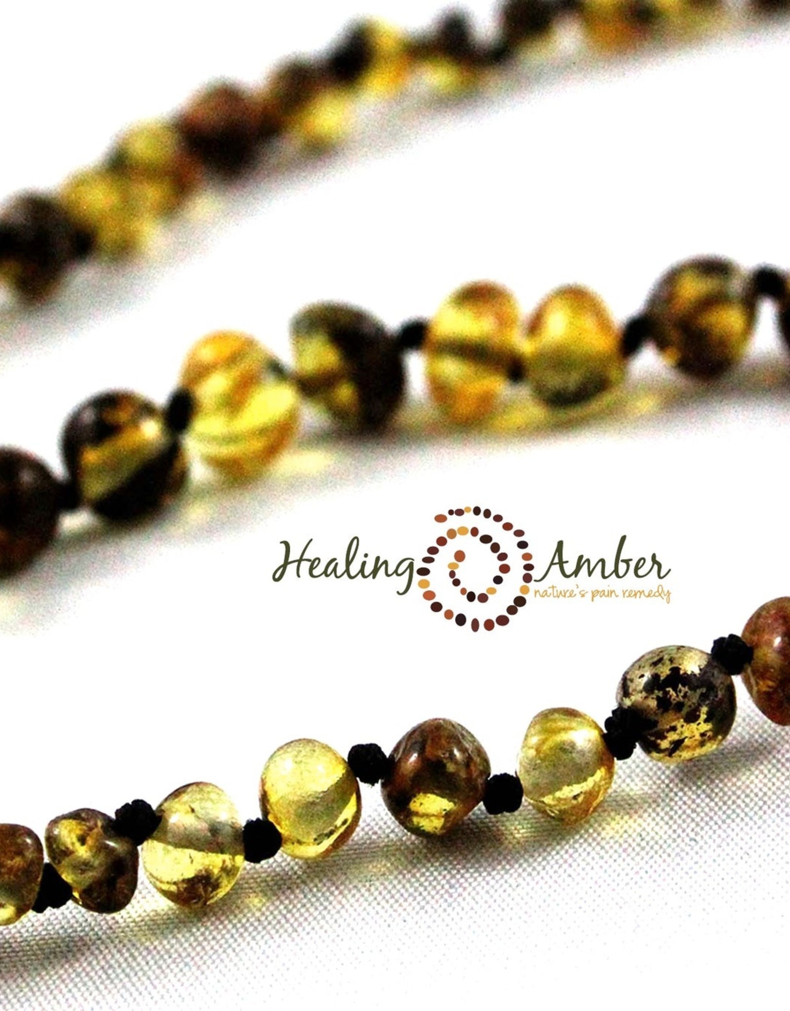 Healing Amber Healing Amber Necklace 11inc