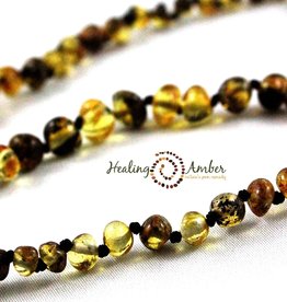 Healing Amber Necklace 11inc