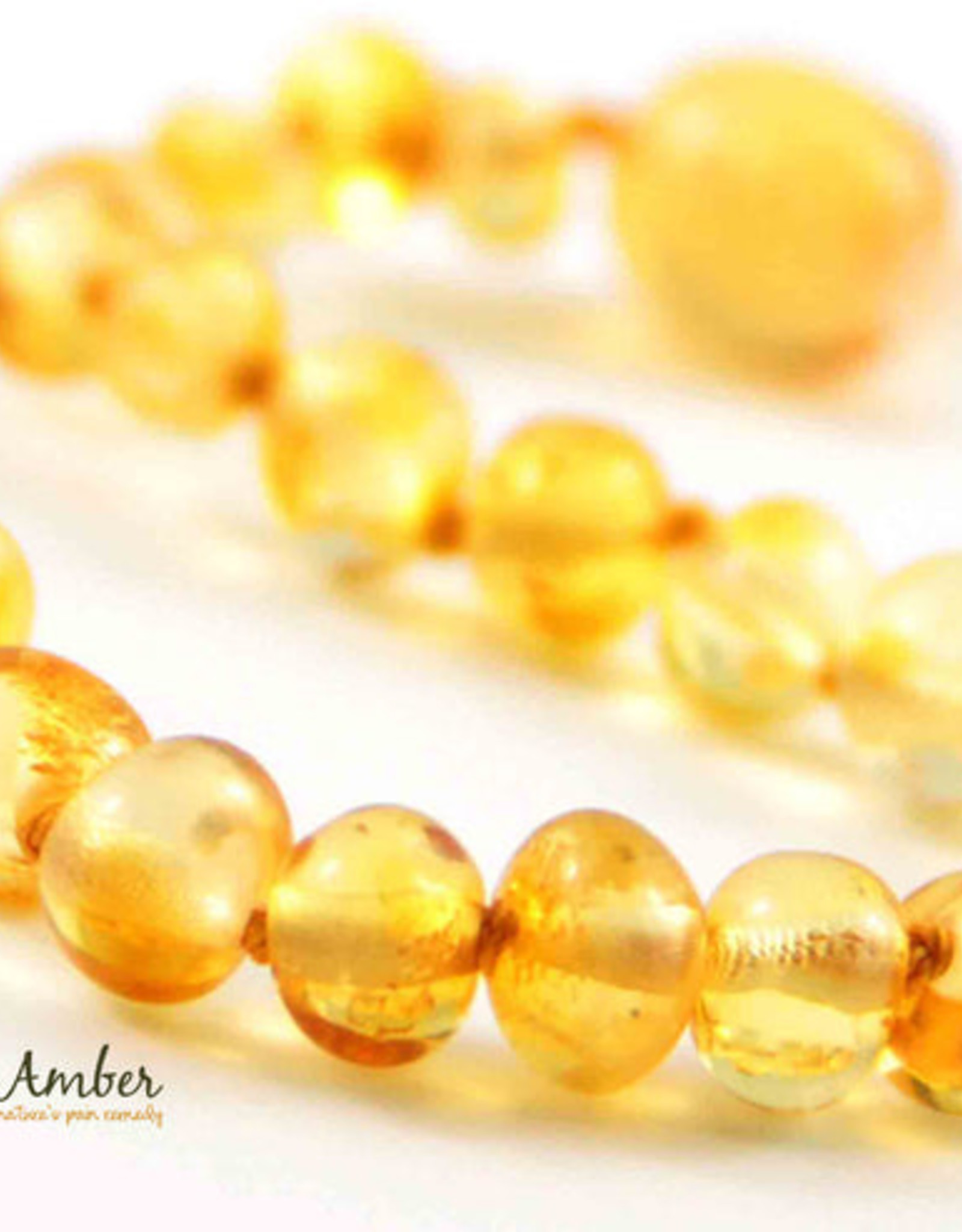 Healing Amber Healing Amber Necklace 11inc