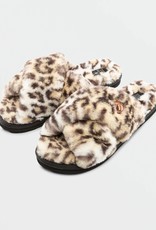 Volcom FA22 Lil' Slip Cheetah Slippers
