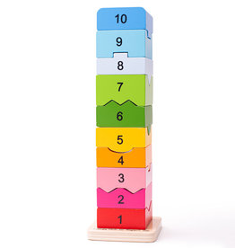 BigJigs Toys Number Tower