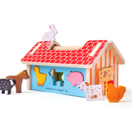 BigJigs Toys Farm House Sorter