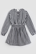 Miles FA22 G Black Check Dress