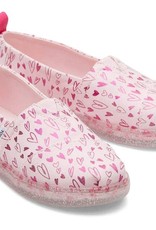 TOMS SP23 YT Alpargata Foil Hearts