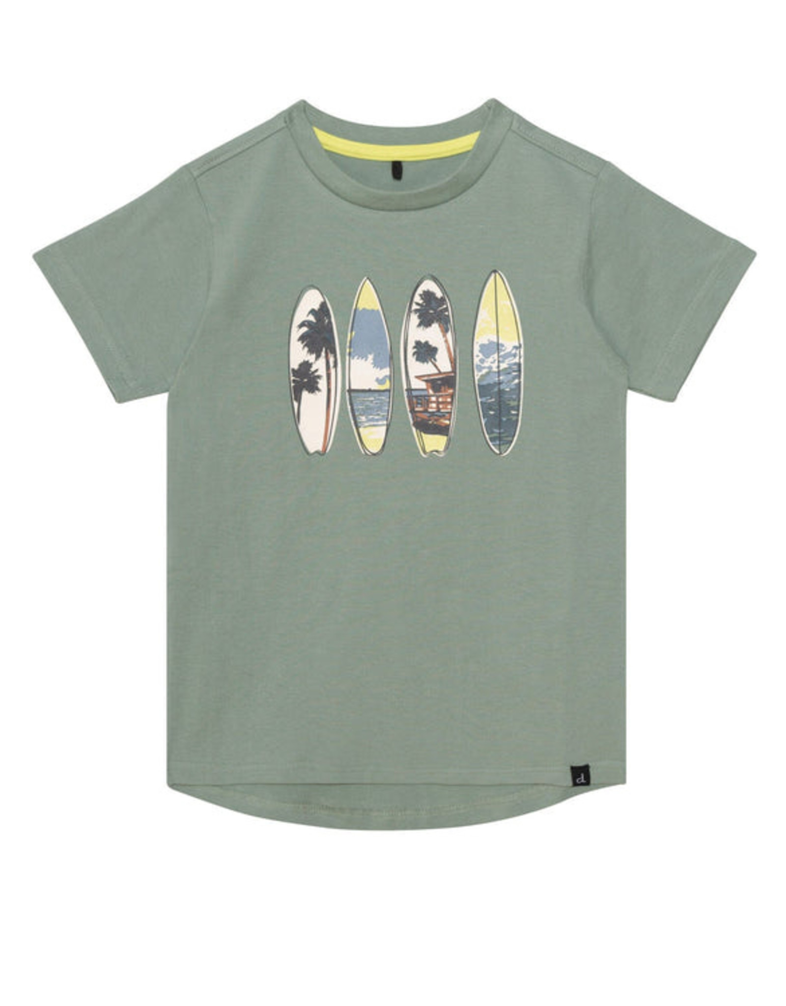 DeuxParDeux SP23 B Surf Print T-Shirt