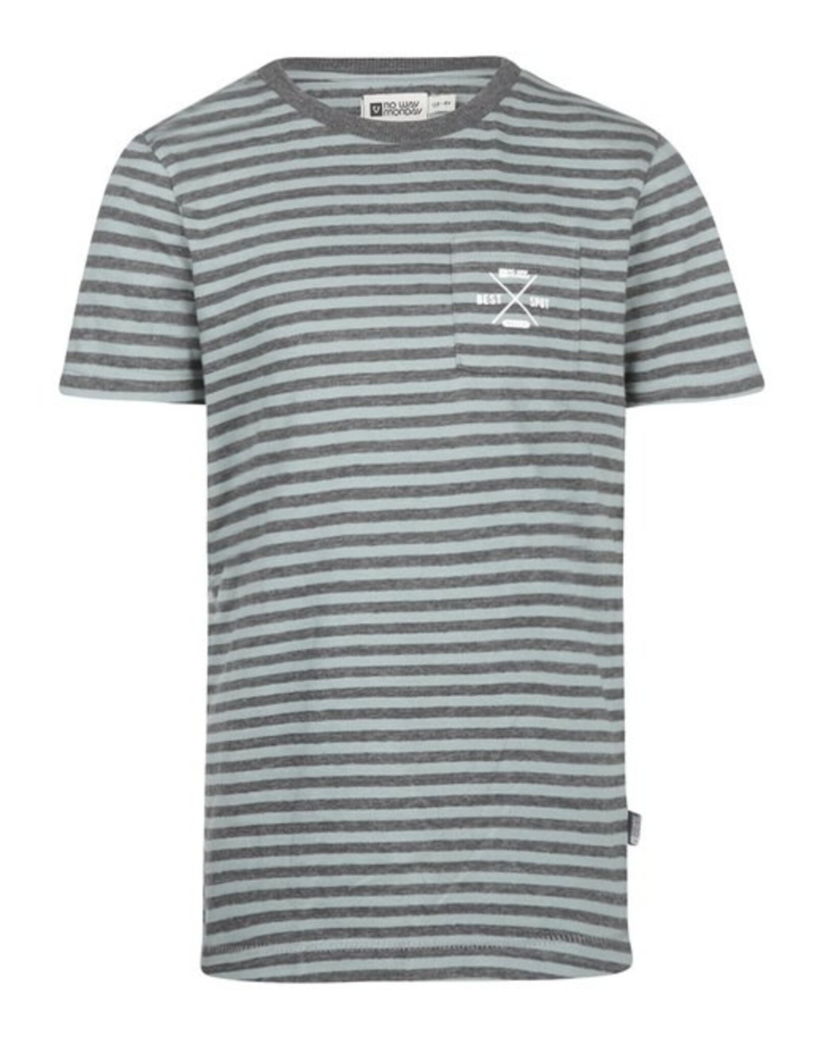 No Way SP23 B Stripe T-Shirt w/Pocket