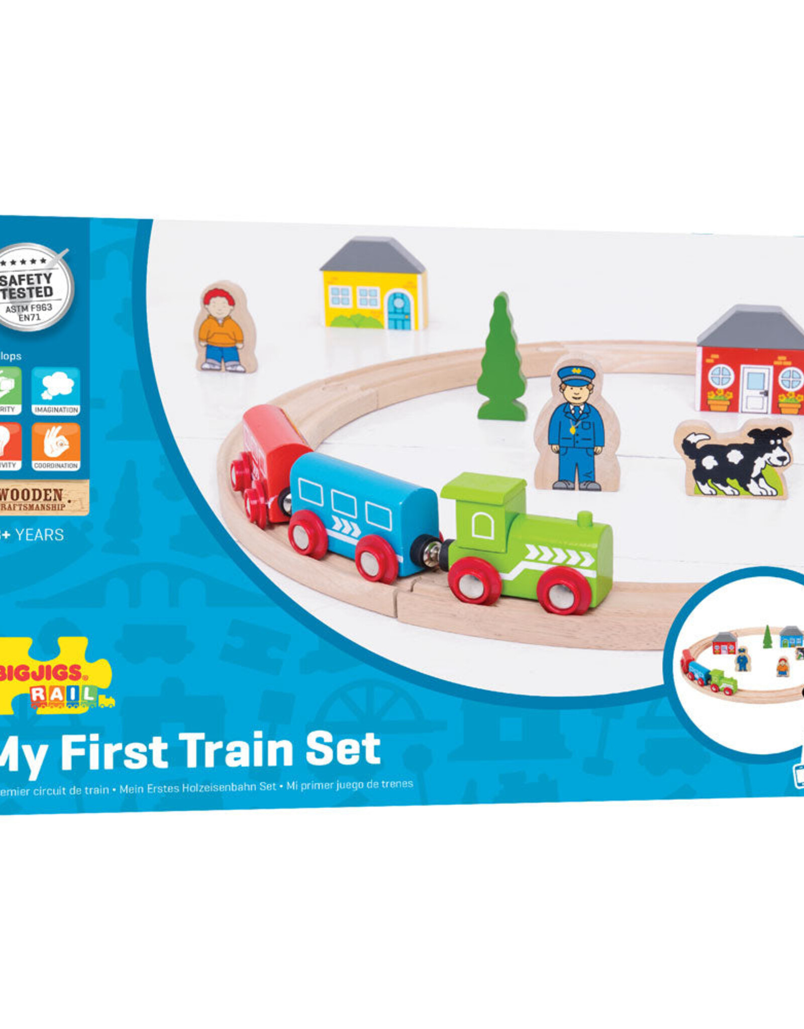 BigJigs Toys My First Train Set