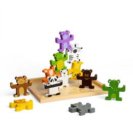 BigJigs Toys Wild Wooden Stacker