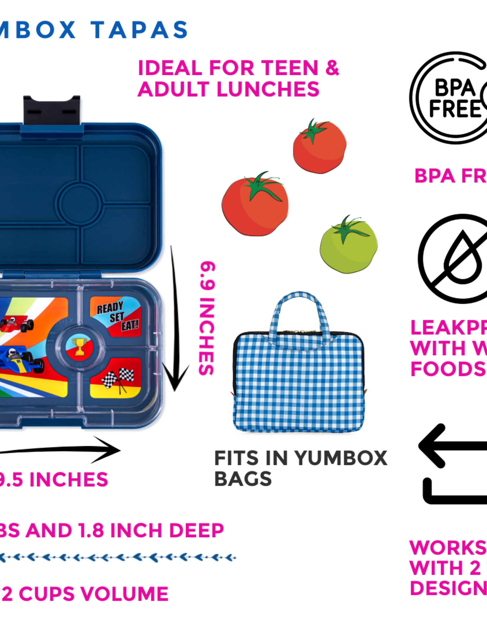 Yumbox FA23 Tapas - Assorted