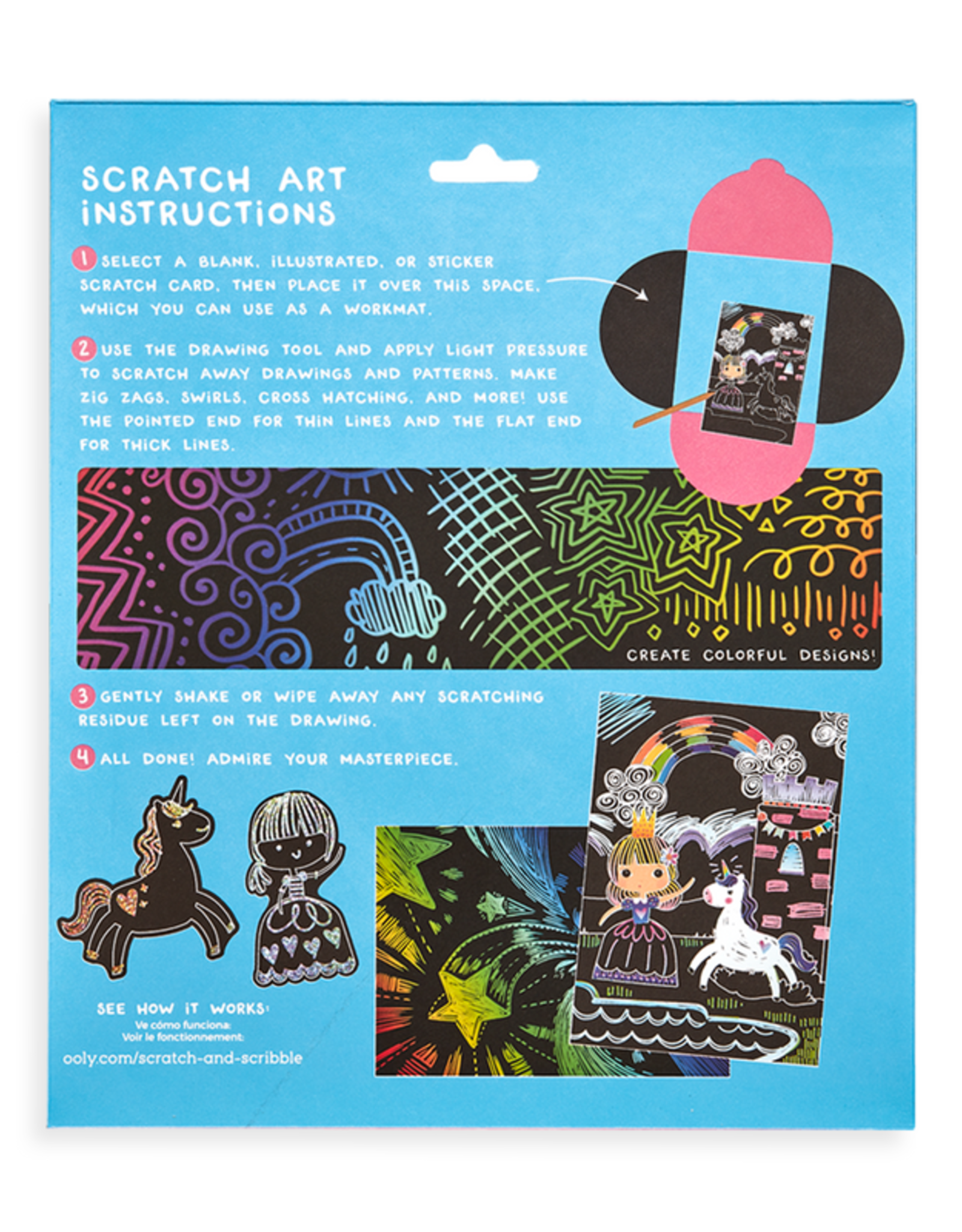 Ooly Scratch & Scribble Art Kit