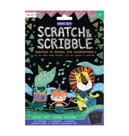 Ooly Mini Scratch & Scribble Art Kit