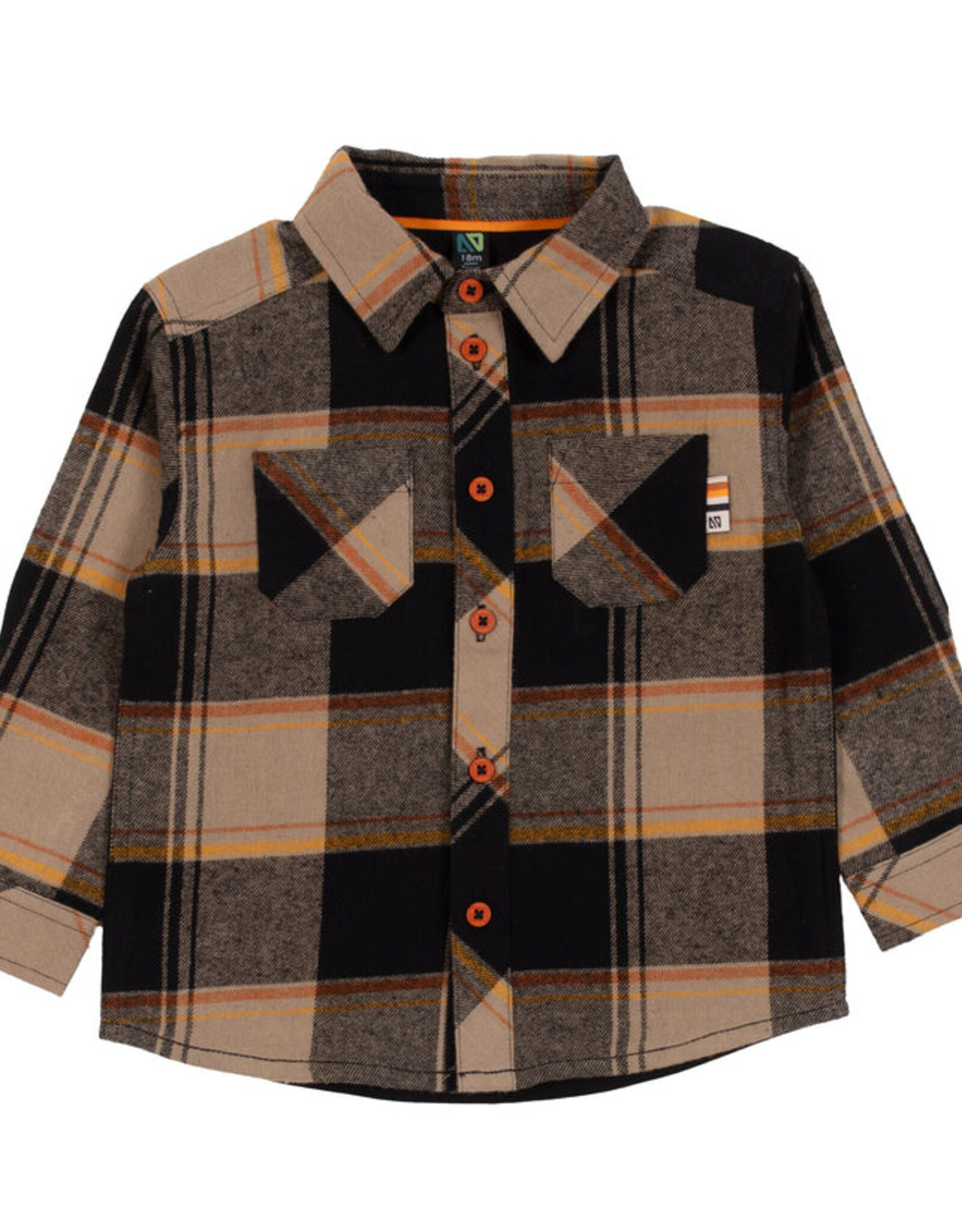 Nano FA24 BbyB Brown Collar Shirt