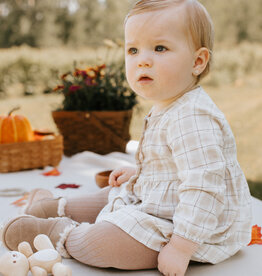Petit Lem FA24 BbyG Dune Plaid Dress Set