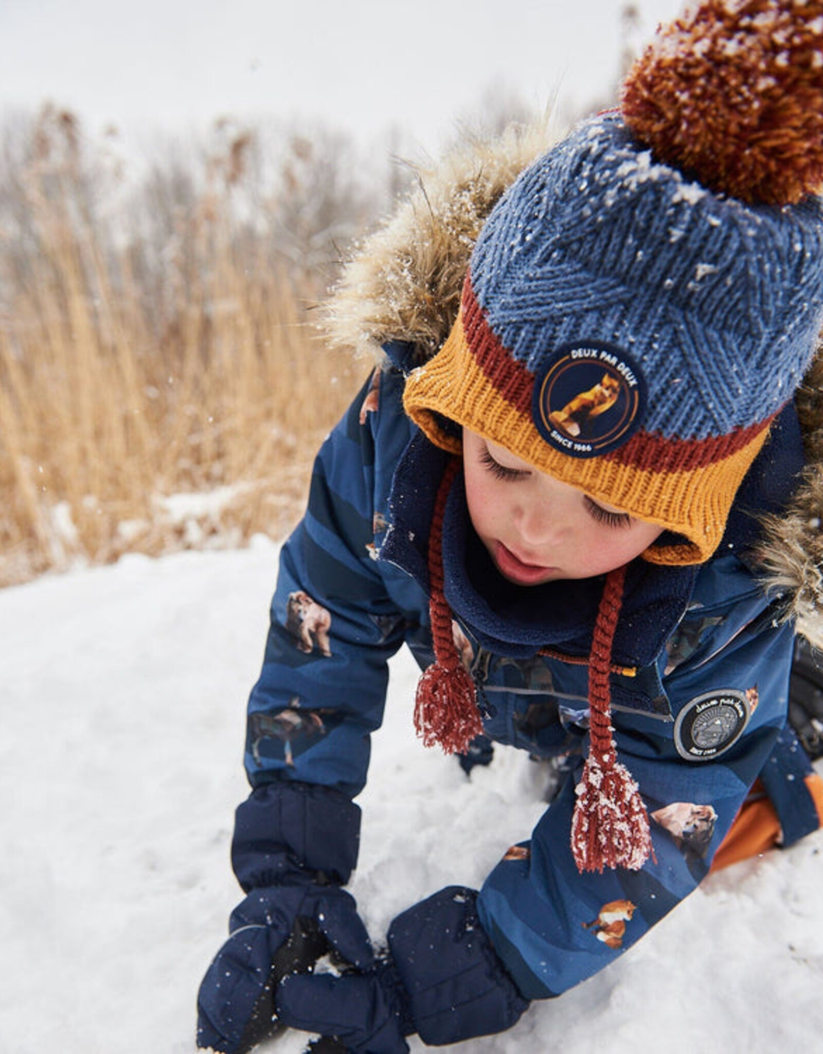 DeuxParDeux FA24 BbyB Pompom Knit Hat
