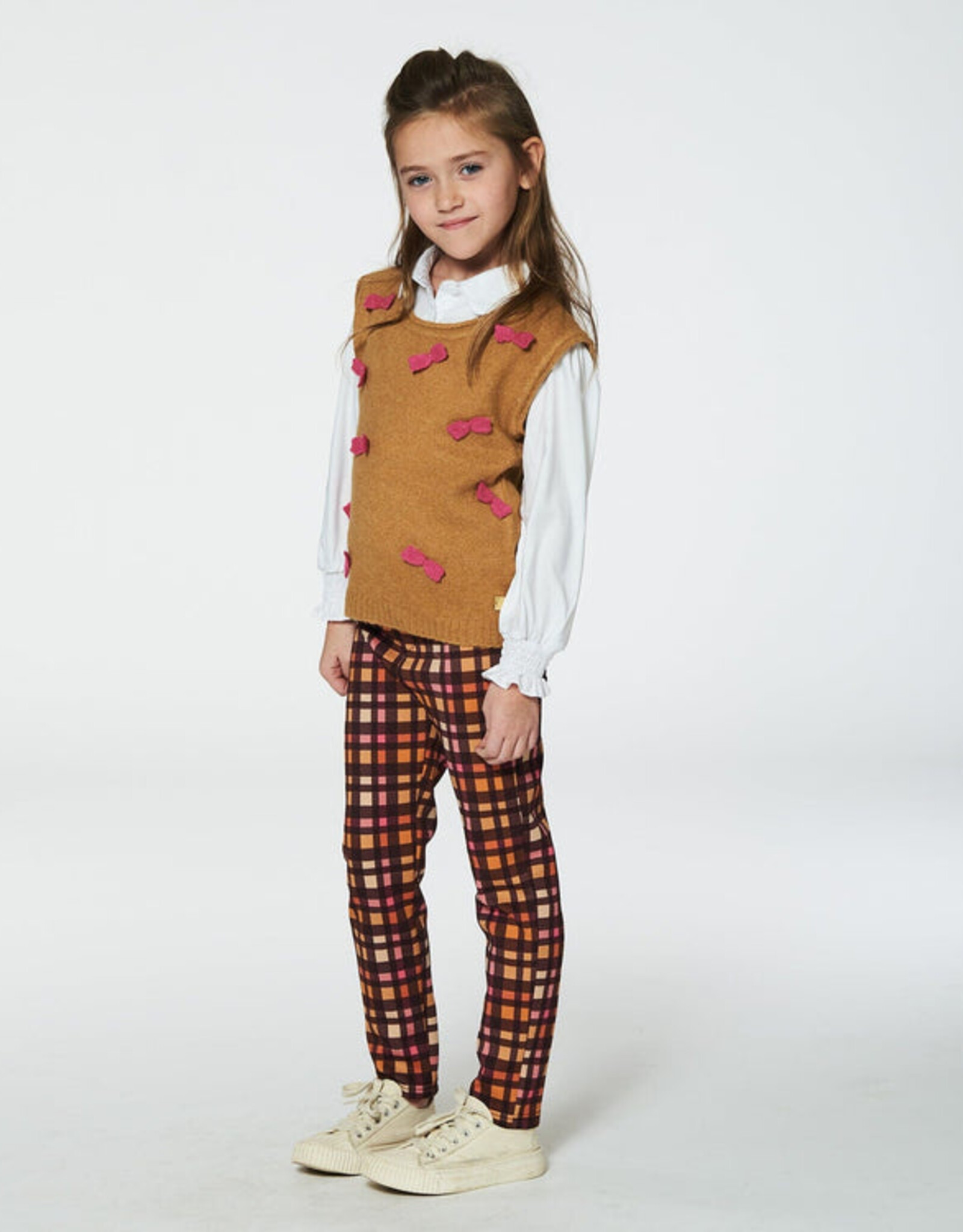 DeuxParDeux FA24 G Knit Vest with Bows