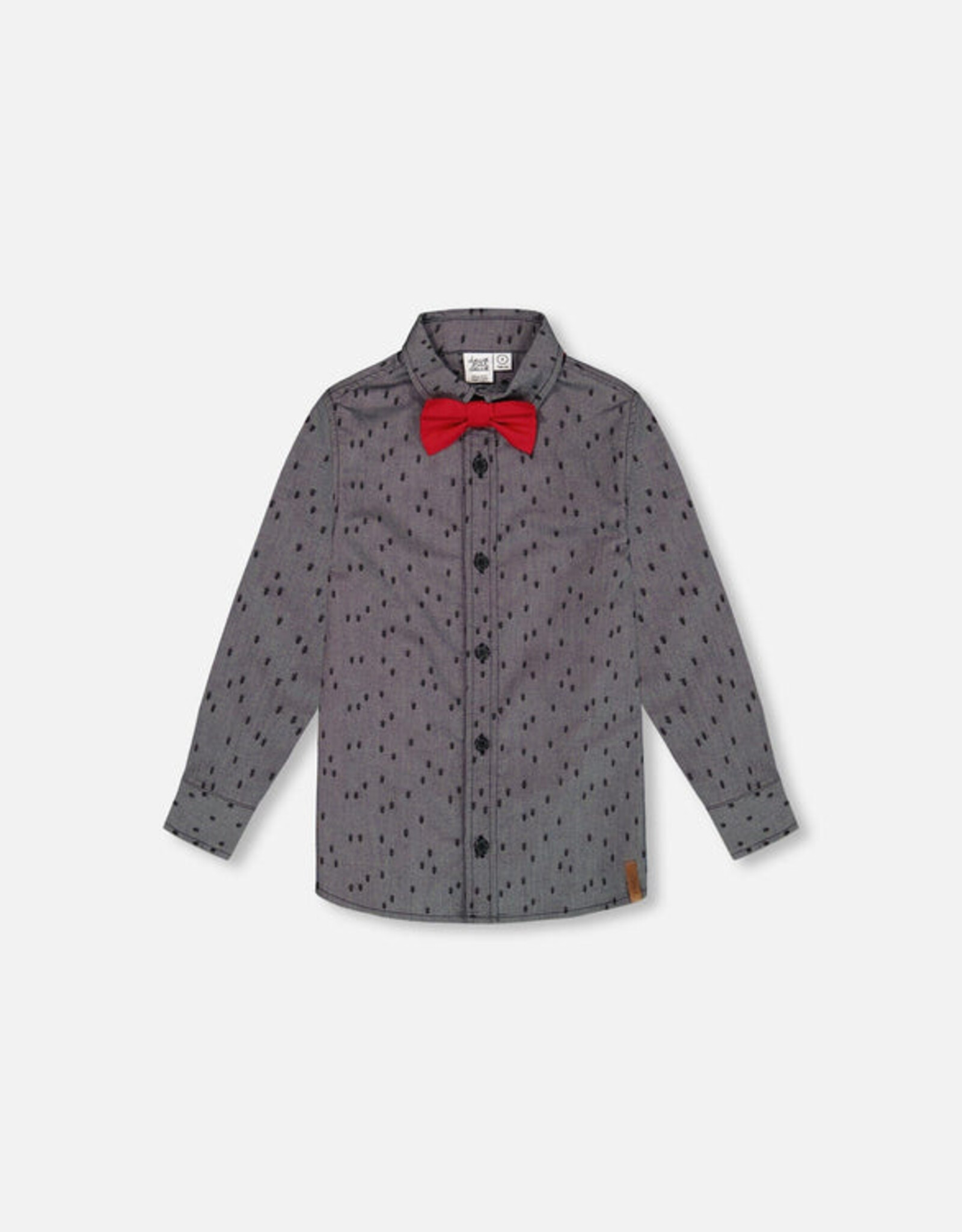 DeuxParDeux FA24 B Shirt W BowTie