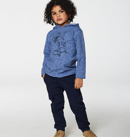 DeuxParDeux FA24 B Hooded Dino Shirt