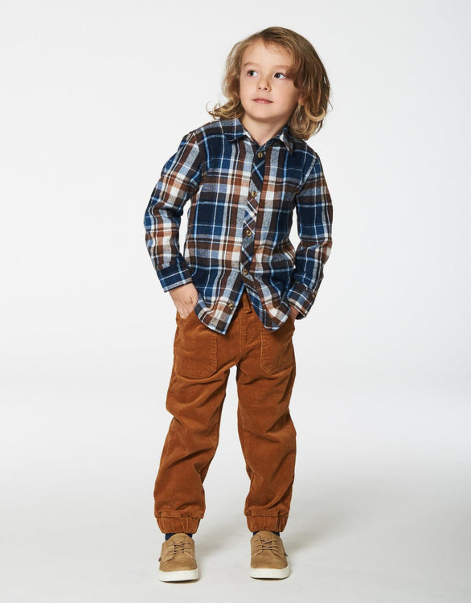 DeuxParDeux FA24 B Plaid Shirt