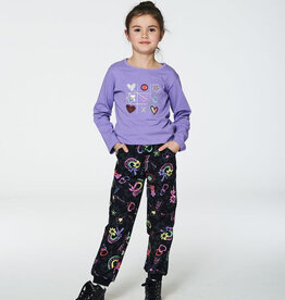 DeuxParDeux FA24 G Tic-Tac-Toe Heart Top