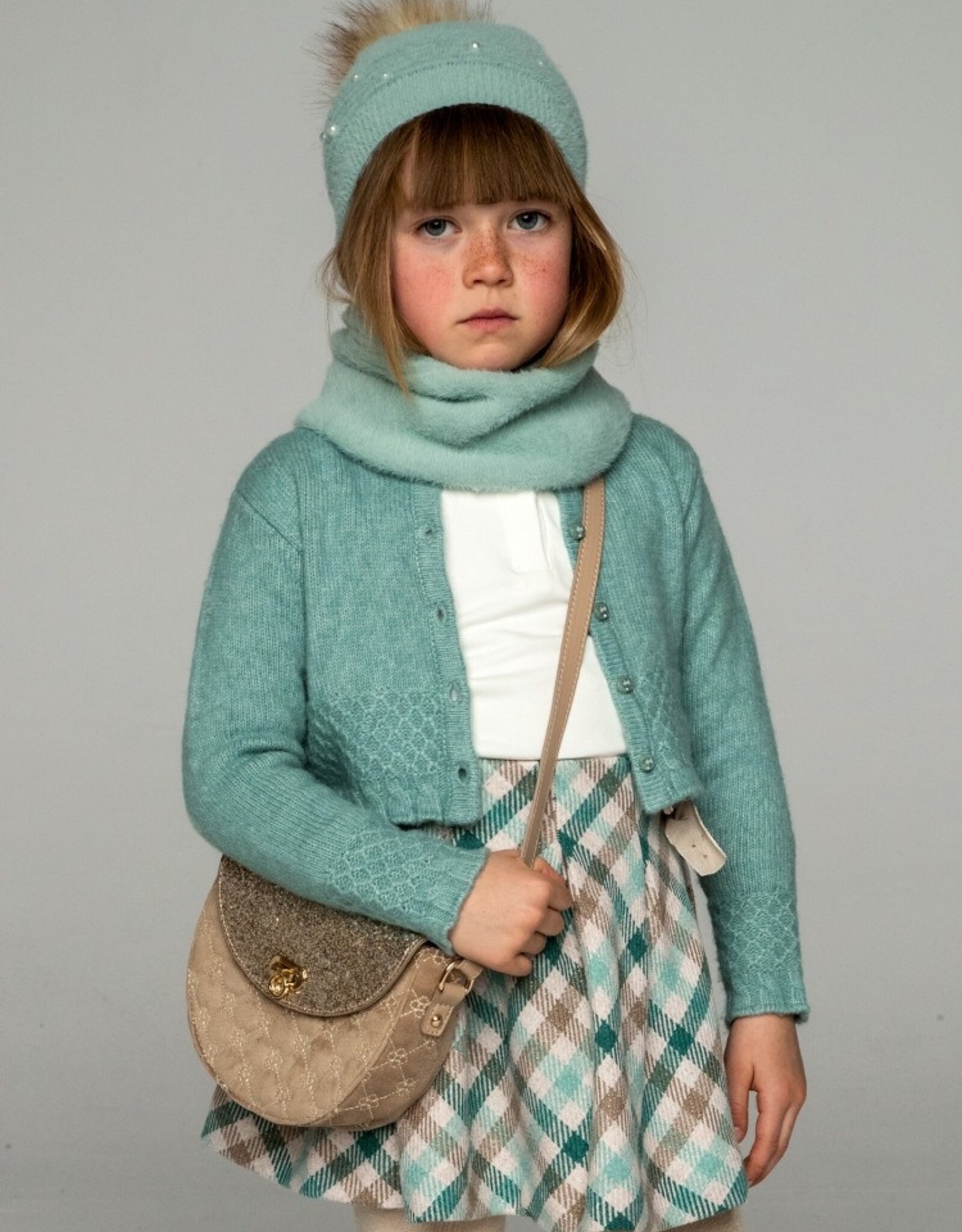 Mayoral FA24 G Check Skirt