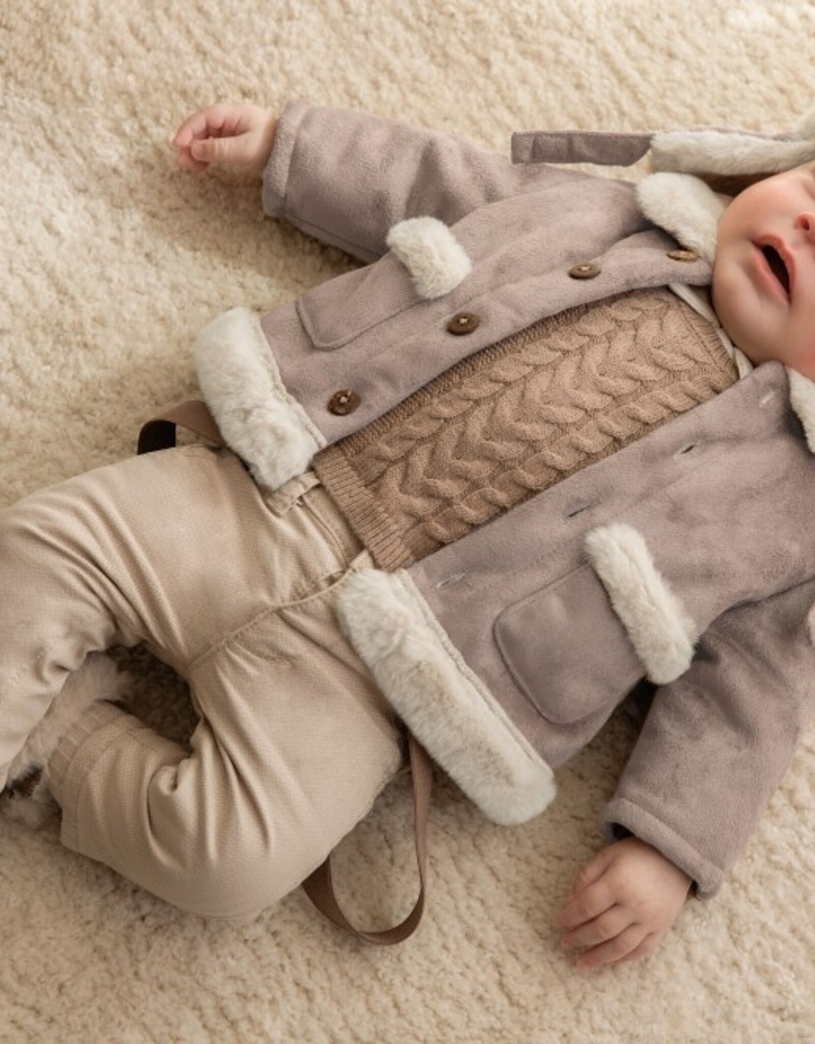 Mayoral FA24 BbyB Double-Faced Coat
