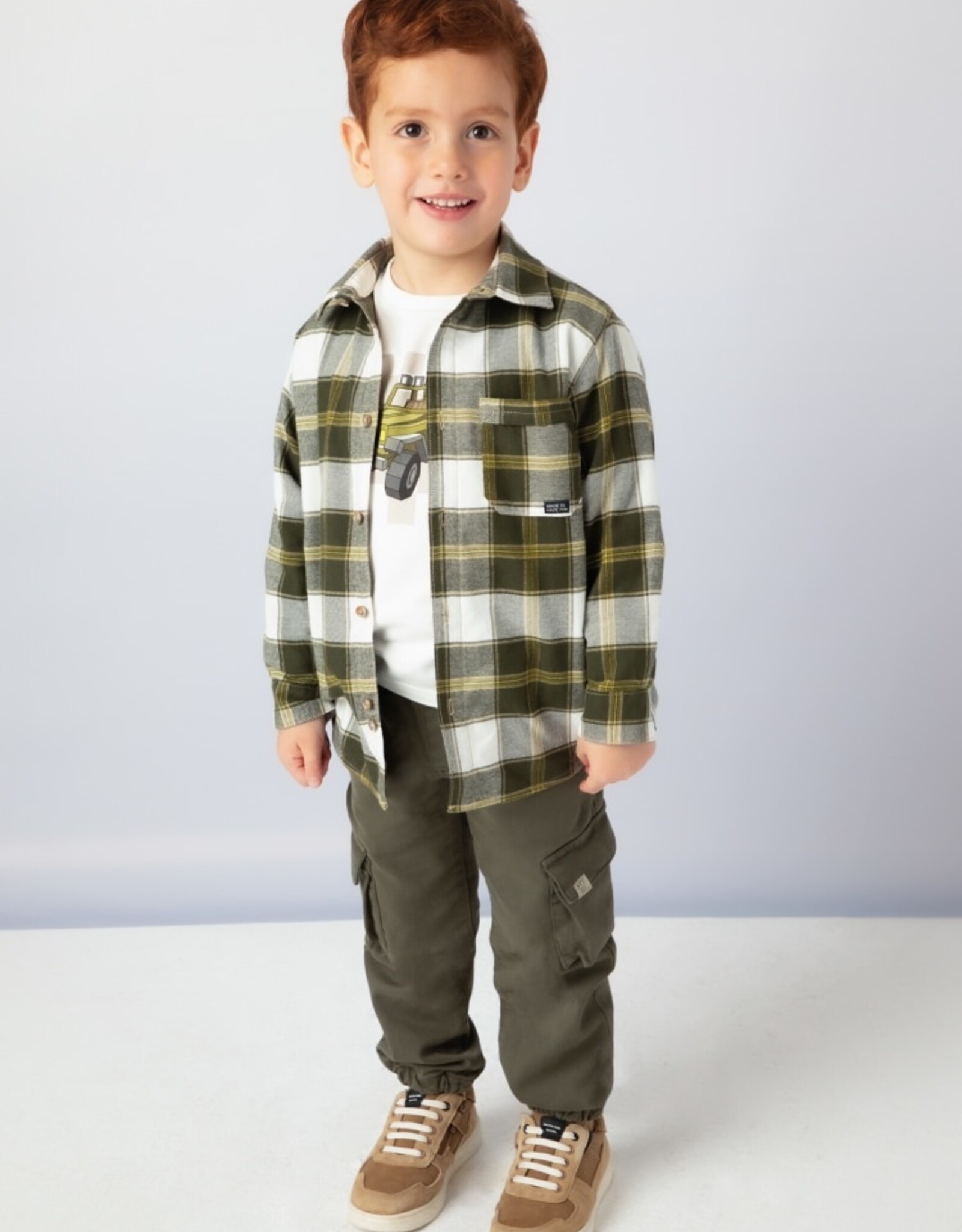 Mayoral FA24 B Check Overshirt