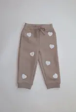 Brunette the Label BTL FA24 G Heart Print Jogger