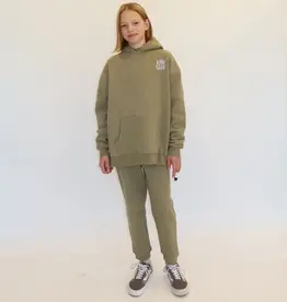 Brunette the Label FA24 Big Sister Kind Club Hoodie - Olive or Black