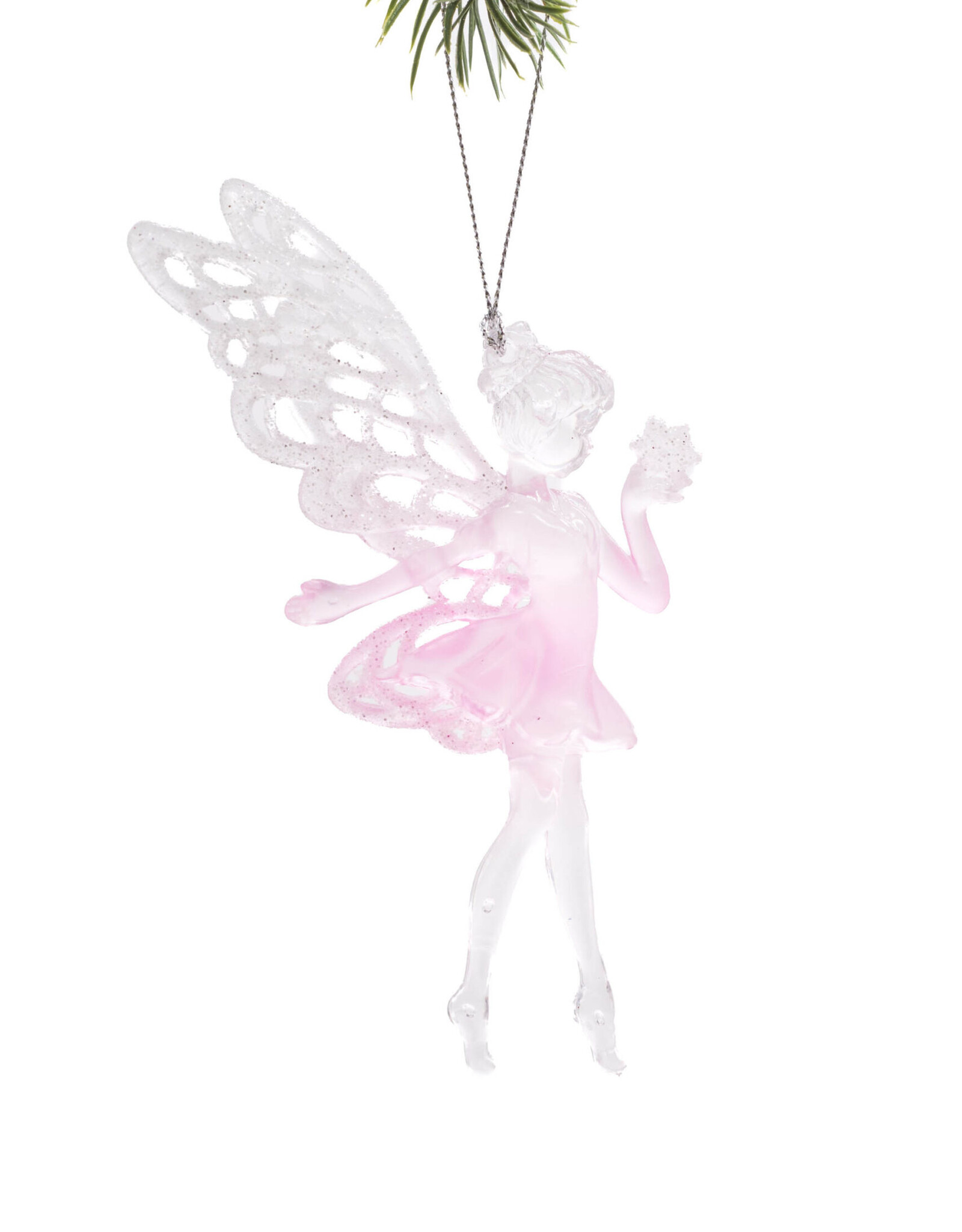 Starlight Trading Co Clear Fairy Ornament