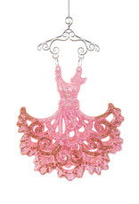 Starlight Trading Co Hanging Pink Dress Ornament