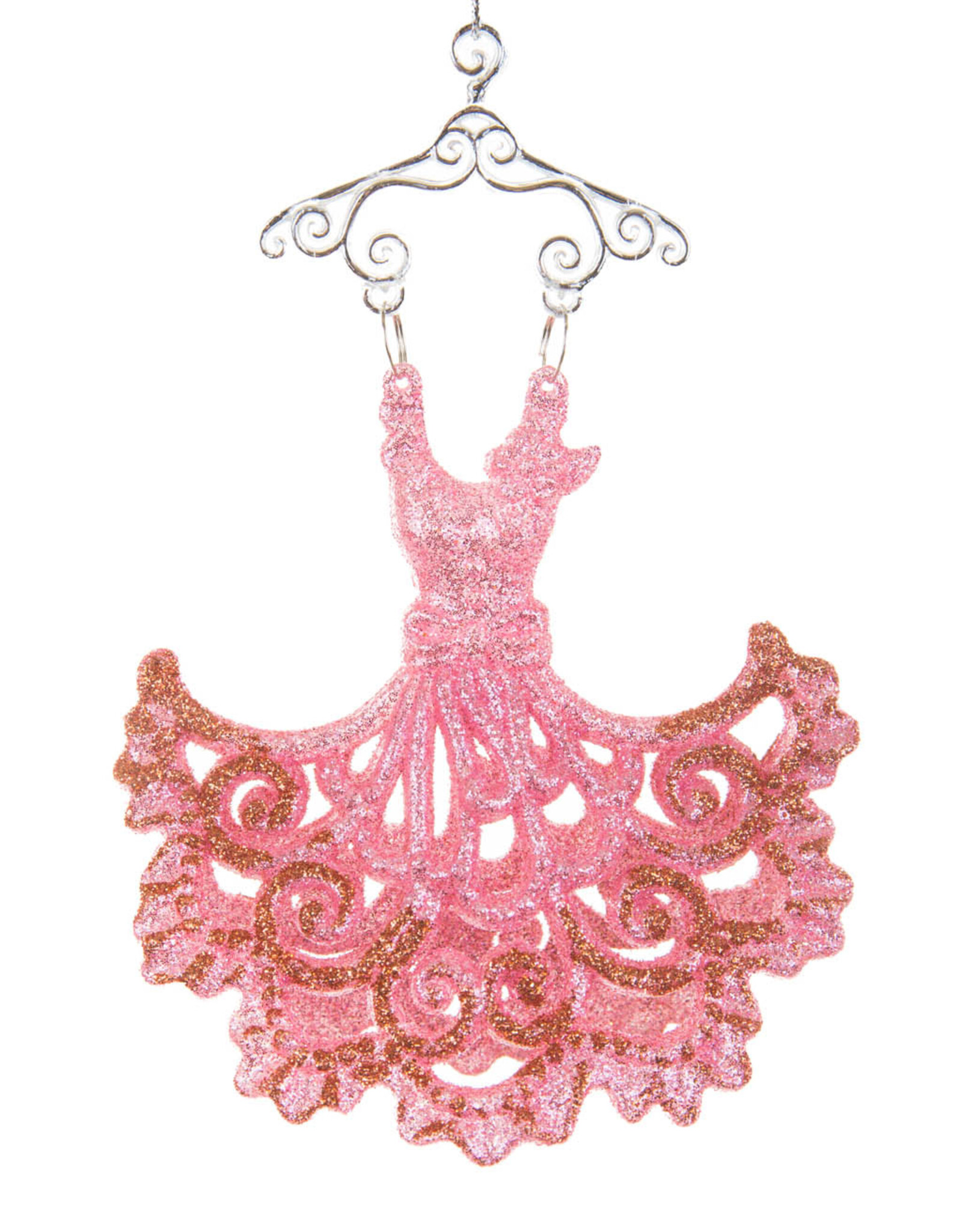 Starlight Trading Co Hanging Pink Dress Ornament