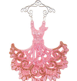 Starlight Trading Co Hanging Pink Dress Ornament