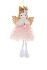 Starlight Trading Co Pink Pearl Angel Ornament
