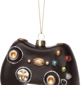 Silver Tree Video Game Controller Ornament