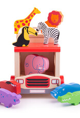 BigJigs Toys Safari Sorting Lorry