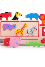 BigJigs Toys Safari Sorting Lorry
