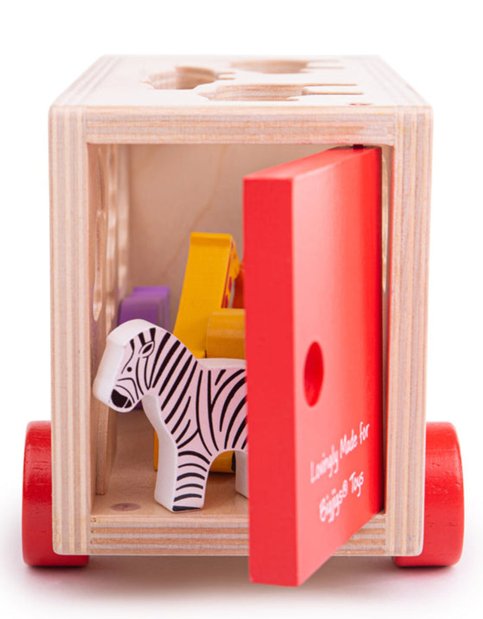 BigJigs Toys Safari Sorting Lorry
