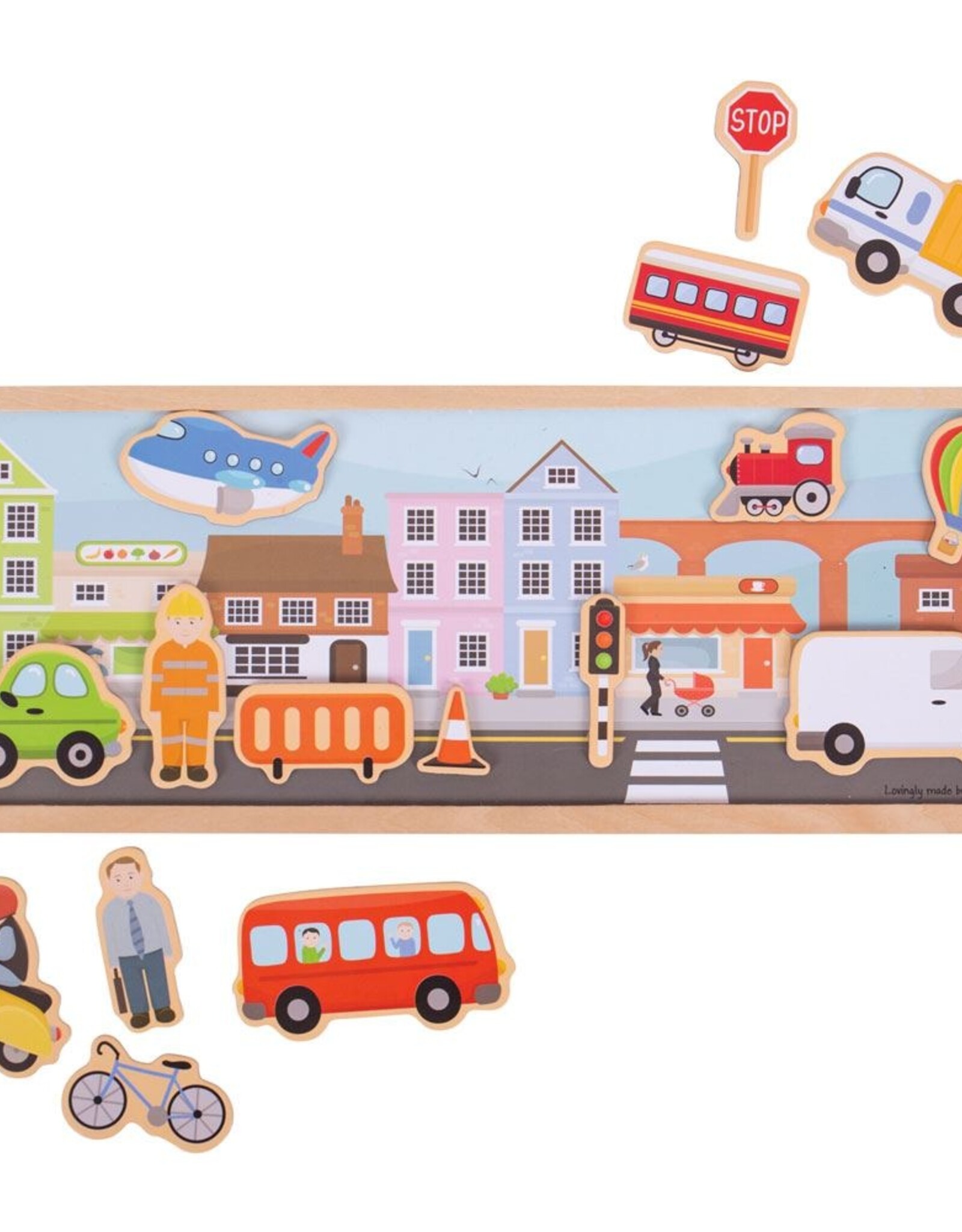 BigJigs Toys Magnetic Story Board