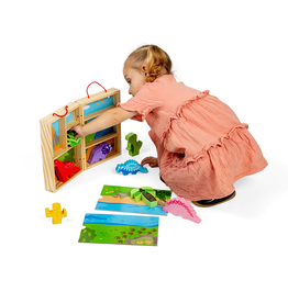 BigJigs Toys Dinosaur Playbox