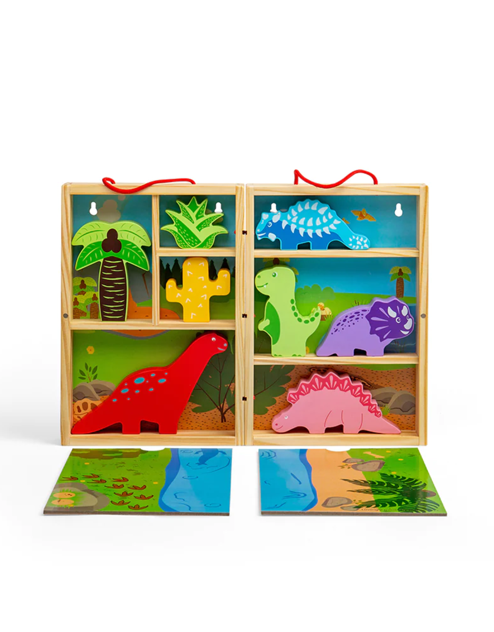BigJigs Toys Dinosaur Playbox
