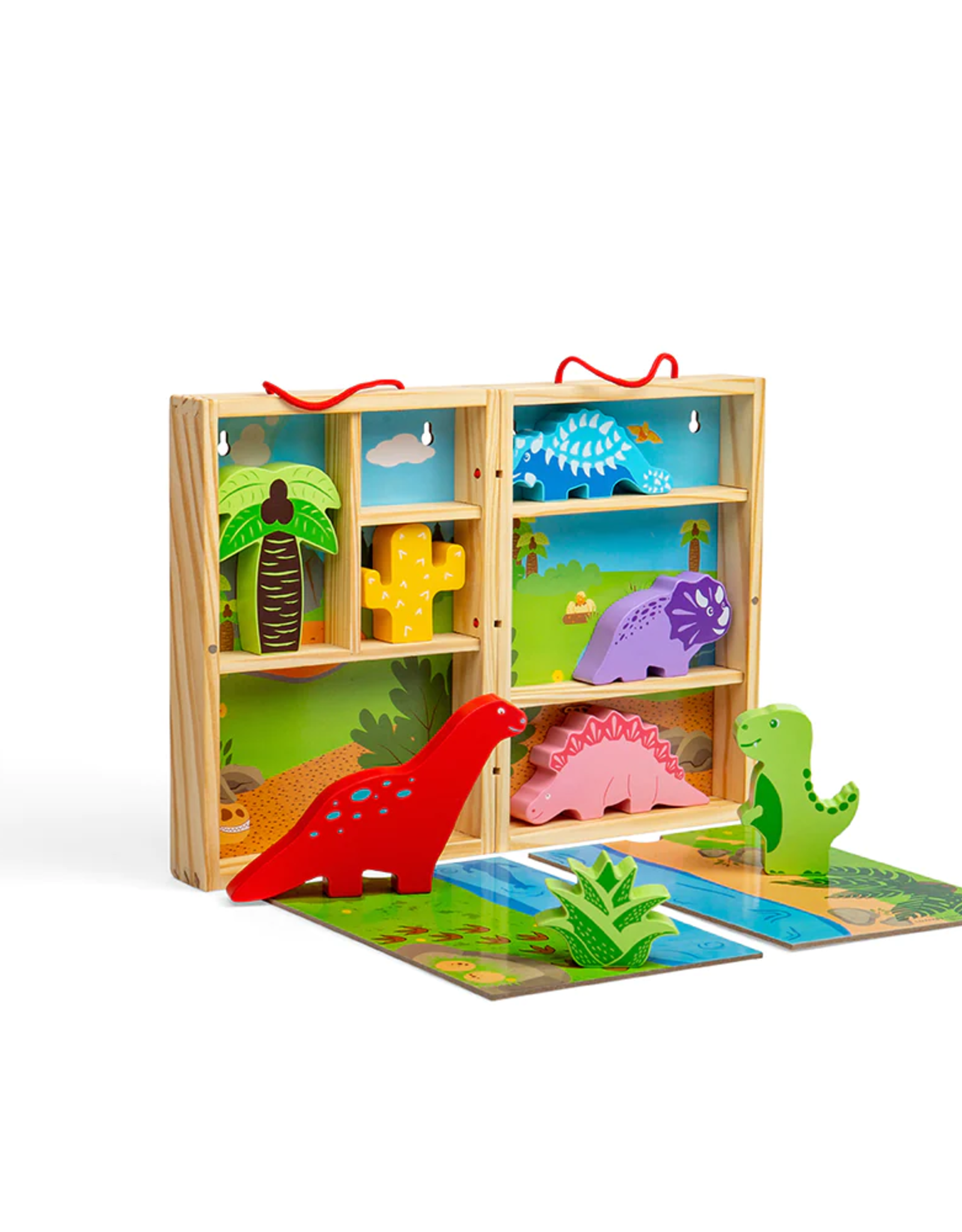 BigJigs Toys Dinosaur Playbox