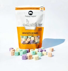 Happy Hippo Bath Llama Poop Mini Bath Bombs
