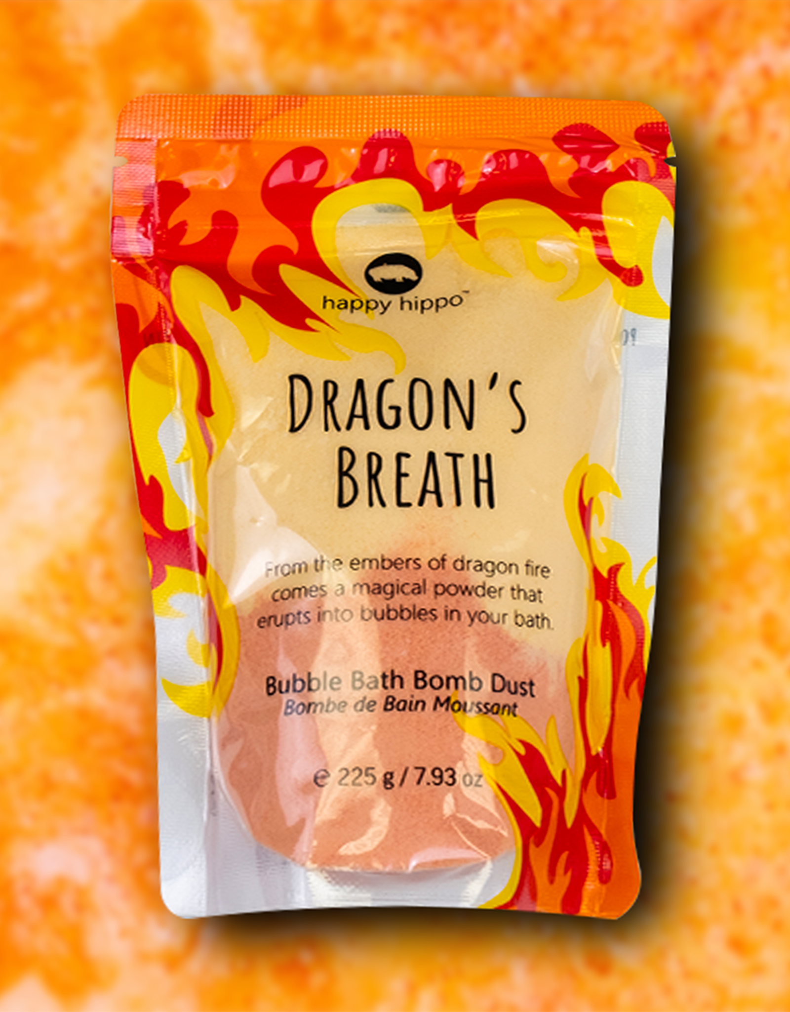 Happy Hippo Bath Dragons Breath Dust Bath Bomb