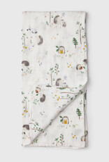 LouLou Lollipop Single Swaddle - Hedgehogs