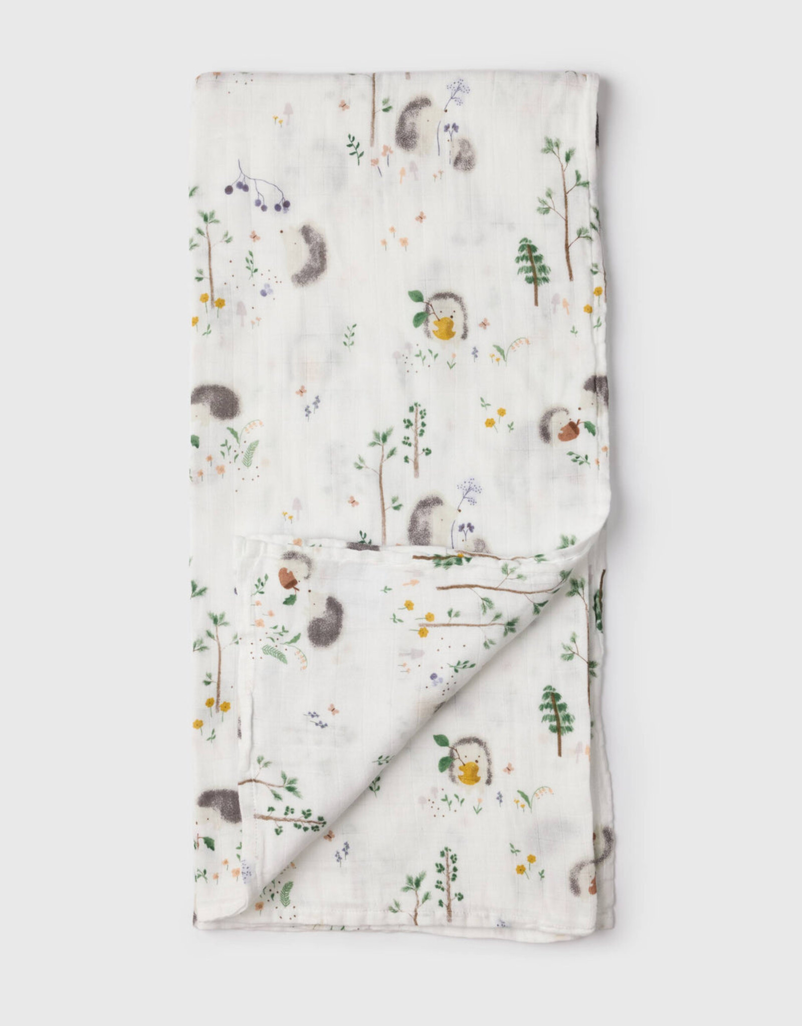 LouLou Lollipop Single Swaddle - Hedgehogs