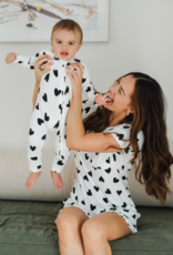 Bambi & Birdie SP25 Heart Zipper Sleeper