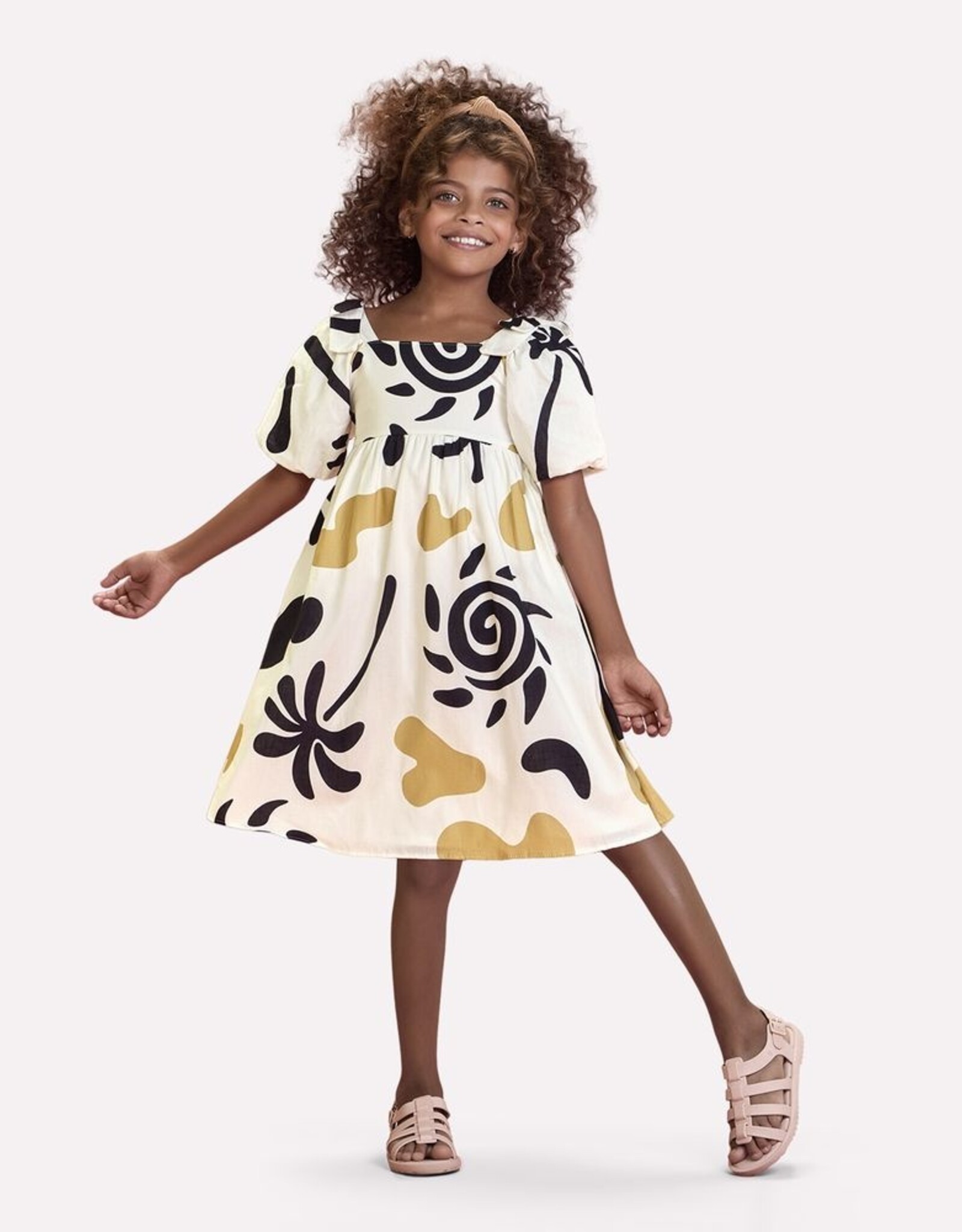 Nanai Nanai SP25 G Tropical Print Dress