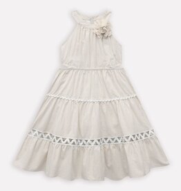 Milon SP25 G Stripe Midi Dress