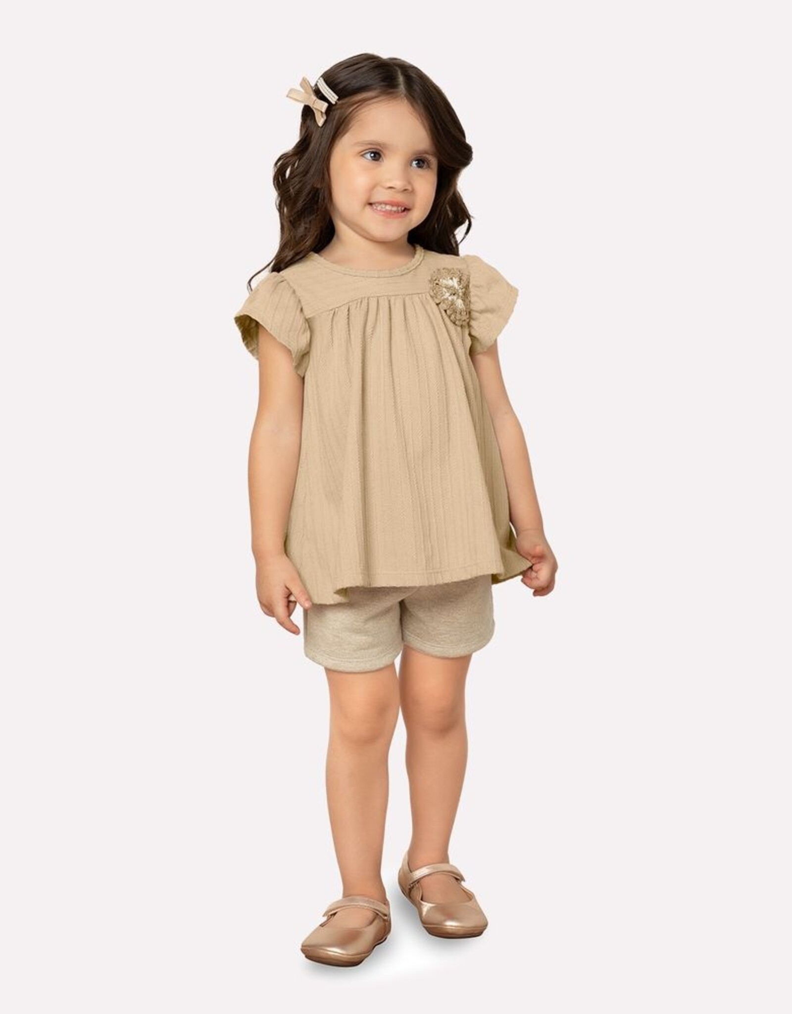 Milon SP25 G Ruffle Sleeve Top