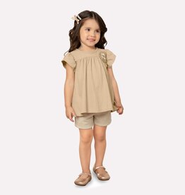 Milon SP25 G Ruffle Sleeve Top